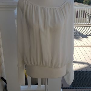Ambiance Apparel sheer blouse
